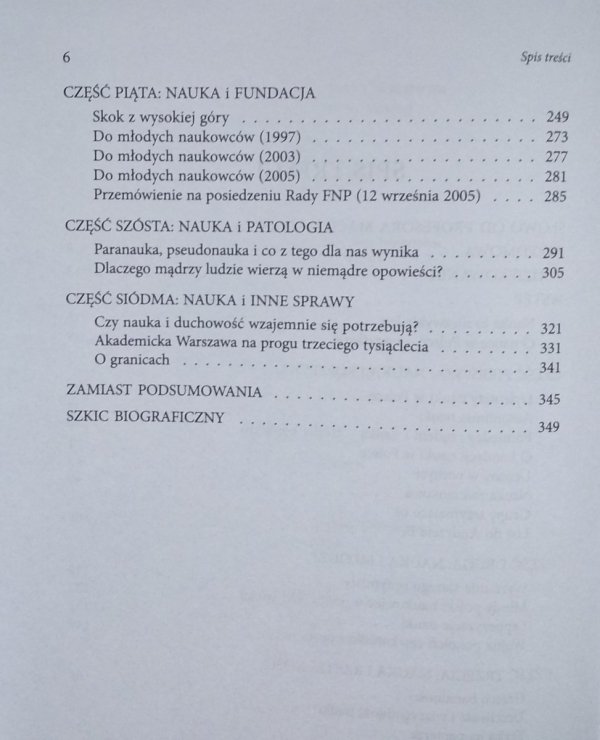Maciej Władysław Grabski • O nauce w Polsce - zamyślenie