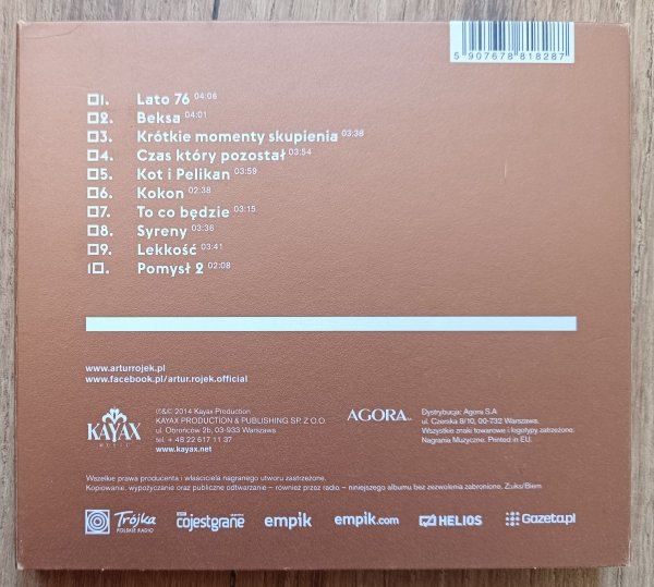 Artur Rojek Składam się z ciągłych powtórzeń CD