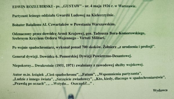 Edwin Rozłubirski 'Gustaw' Bez pardonu