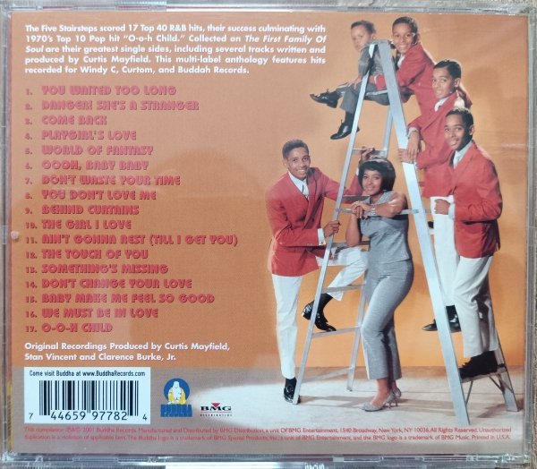 Five Stairsteps The First Family Of Soul: The Best Of The Five Stairsteps CD