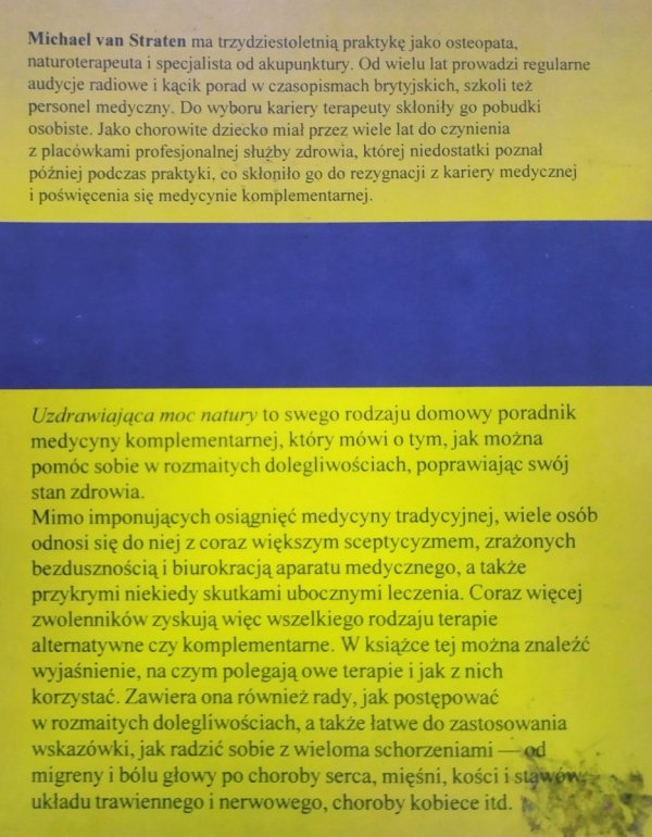 Michael van Straten Uzdrawiająca moc natury