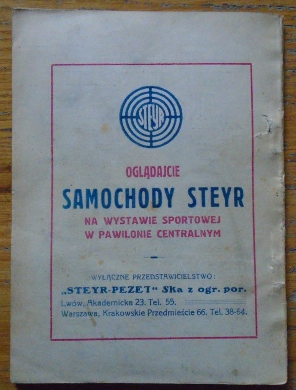 Pamiątkowy przewodnik po Lwowie [1927]
