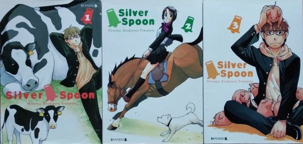 Hiromu Arakawa Silver Spoon [komplet]