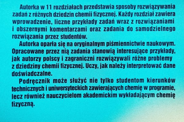 Jadwiga Demichowicz-Pigoniowa Obliczenia fizykochemiczne
