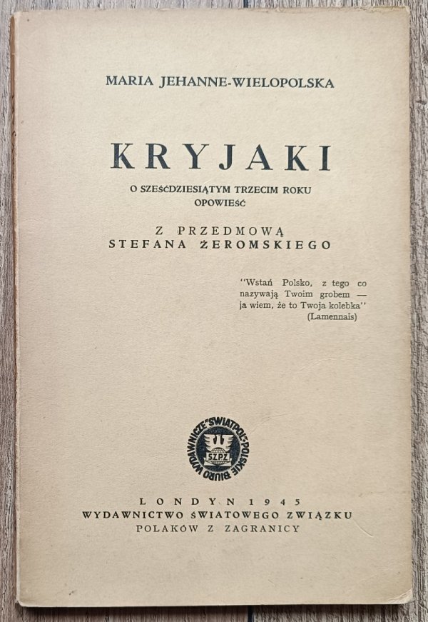 Maria Jehanne-Wielopolska Kryjaki