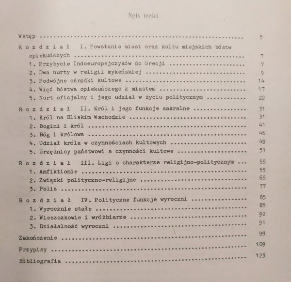 Kazimierz Banek Religia a polityka w starożytnej Grecji