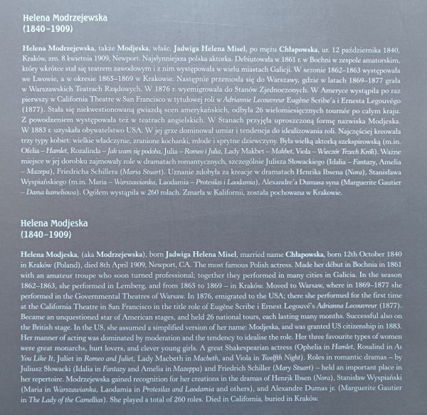 Z miłości do sztuki. Helena Modrzejewska (1840-1909). Katalog wystawy