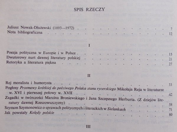 Juliusz Nowak-Dłużewski • Studia i szkice [Niemcewicz, Krasicki, Dygasiński]