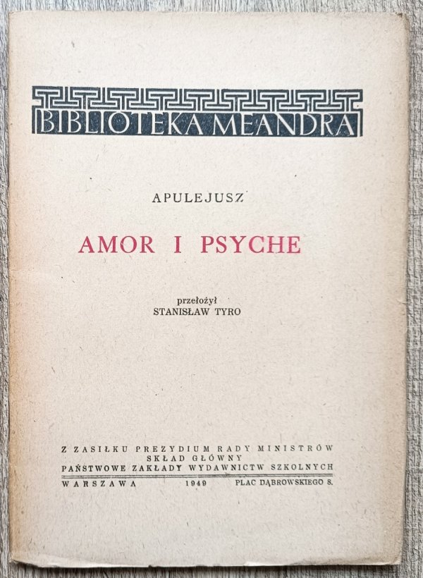 Apulejusz Amor i Psyche
