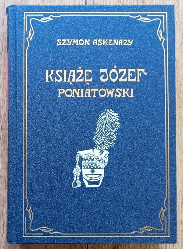 Szymon Askenazy Książę Józef Poniatowski zdjęcie książki