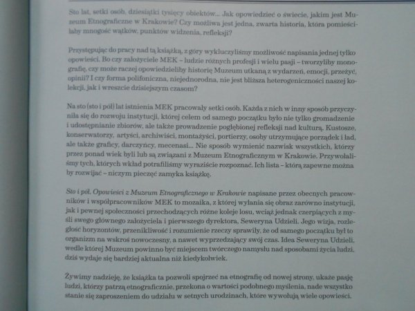 Sto i pół • Opowieści z Muzeum Etnograficznego w Krakowie