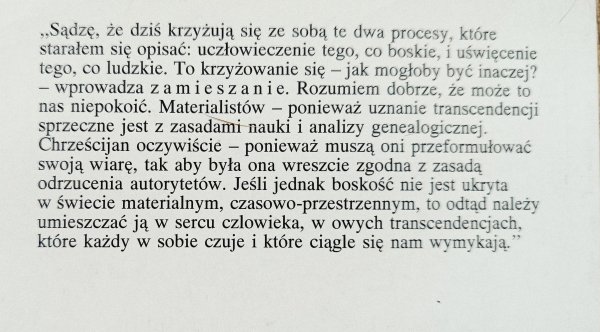 Luc Ferry Człowiek-Bóg czyli o sensie życia