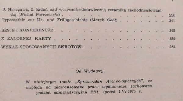 red. Jan Machnik Sprawozdania archeologiczne tom XXVII