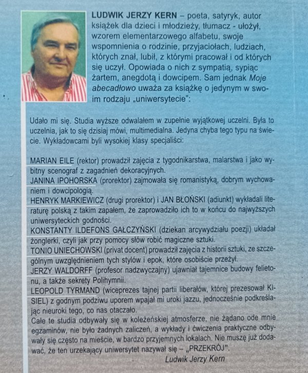 Ludwik Jerzy Kern Moje abecadłowo