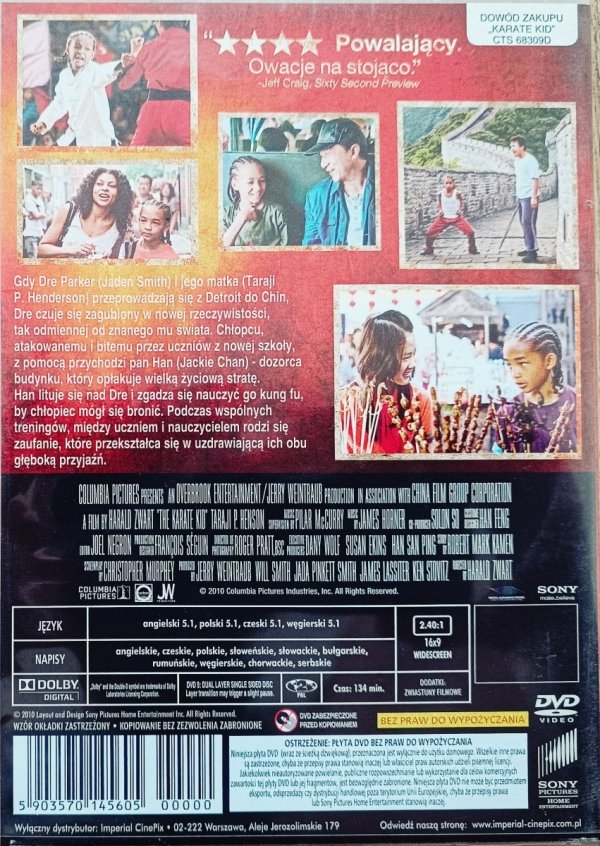 Karate Kid DVD