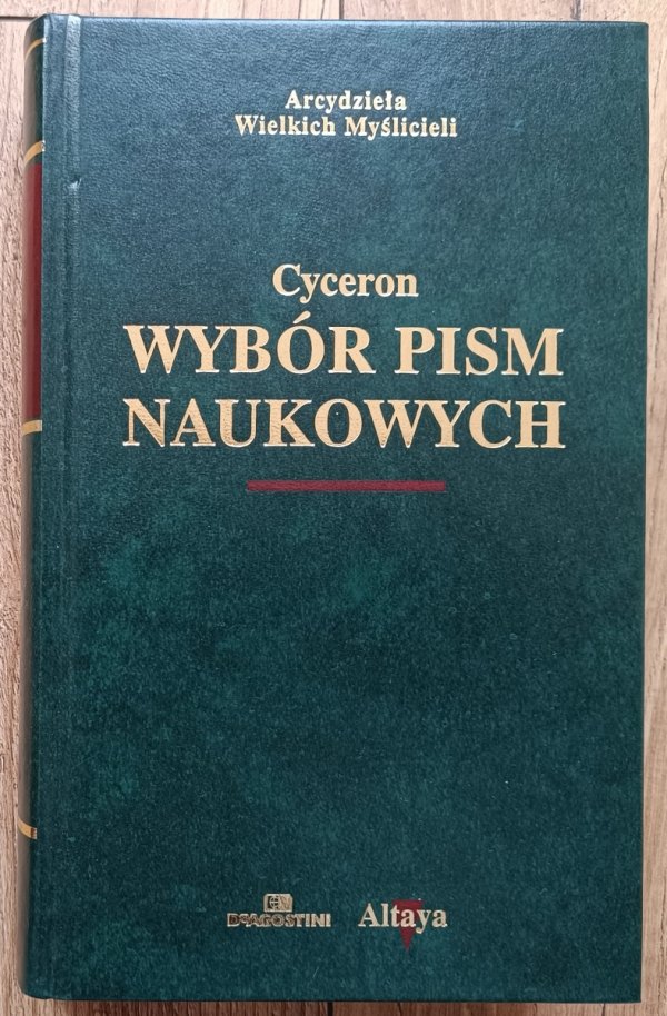 Cyceron Wybór pism naukowych
