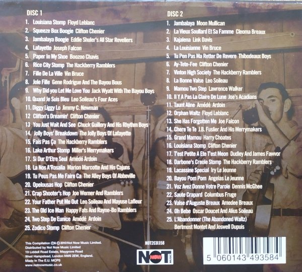 The Best Of Cajun &amp; Zydeco 2CD