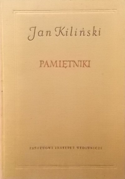 Jan Kiliński Pamiętniki