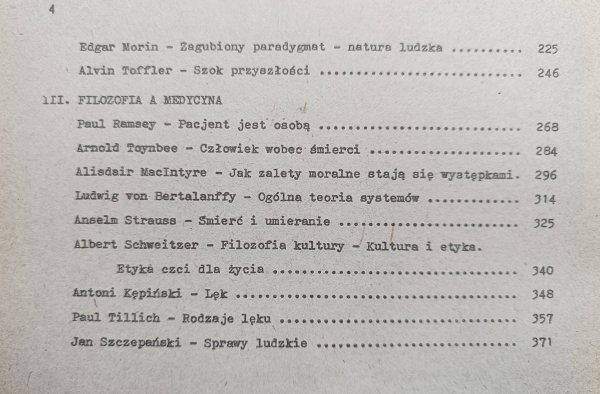 Człowiek w filozofii współczesnej