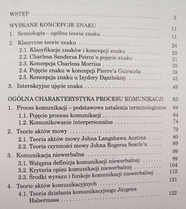 Grażyna Osika Procesy i akty komunikacyjne