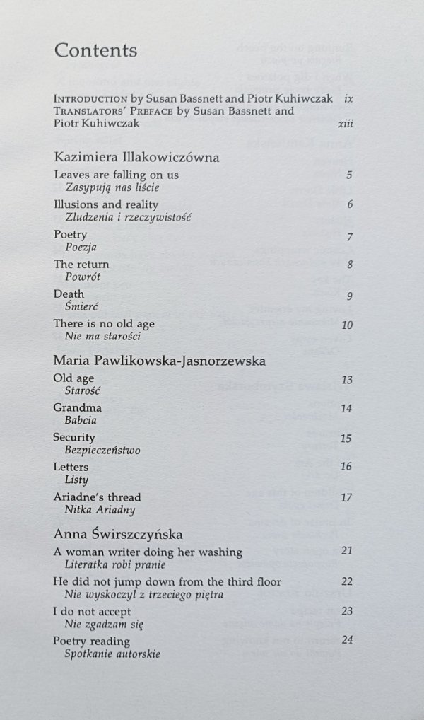 Ariadne's Thread. Polish Women Poets