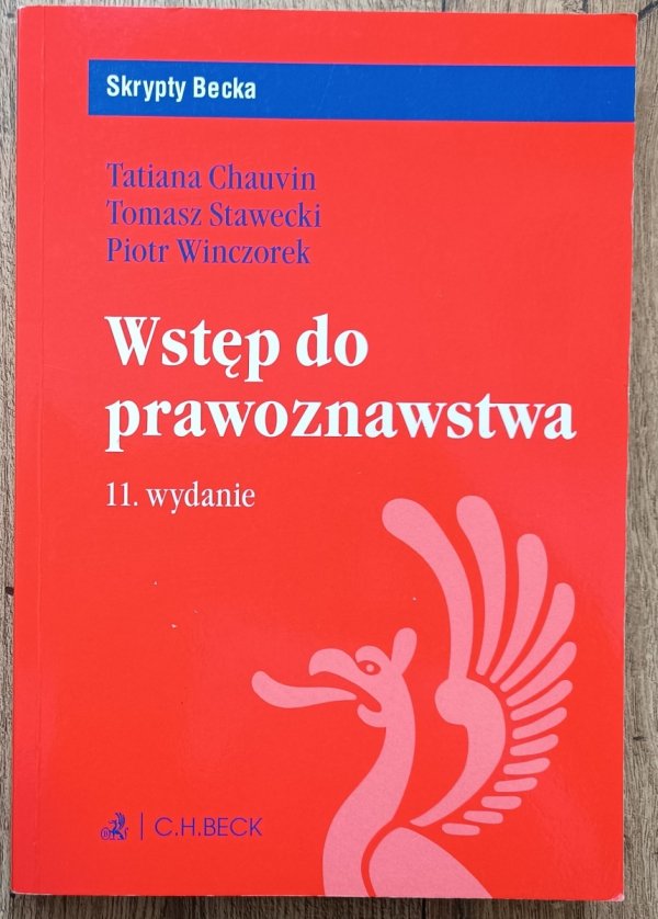 Tatiana Chauvin, Tomasz Stawecki, Piotr Winczorek Wstęp do prawoznawstwa