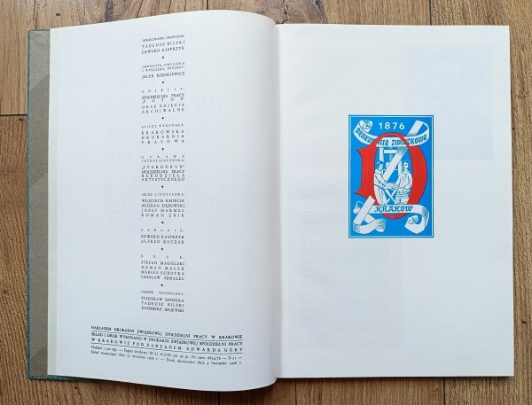 Wacław Wierzewski Drukarnia Związkowa w Krakowie. Najstarsza spółdzielnia pracy w Polsce