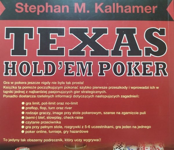 Stephan M. Kalhamer Texas Hold'em Poker