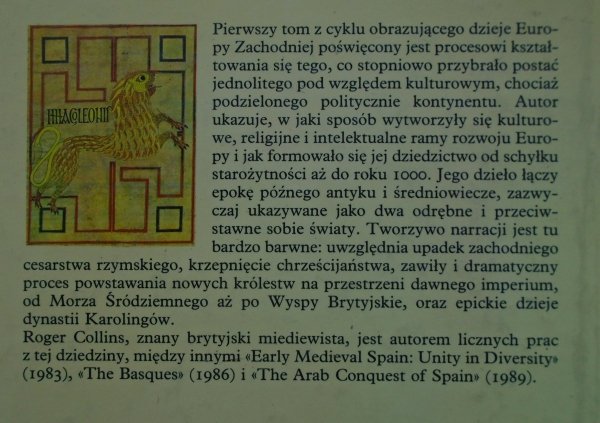 Roger Collins • Europa wczesnośredniowieczna 300-1000