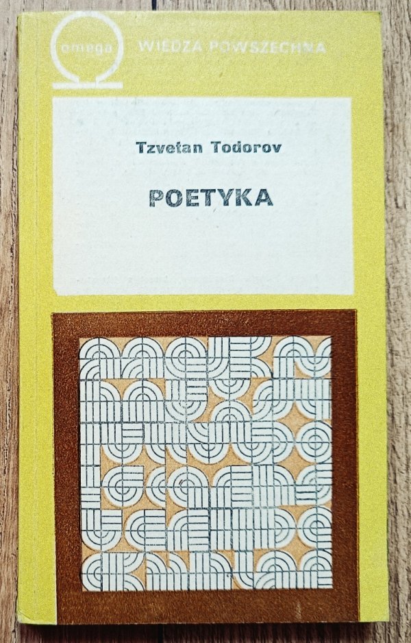 Tzvetan Todorov Poetyka