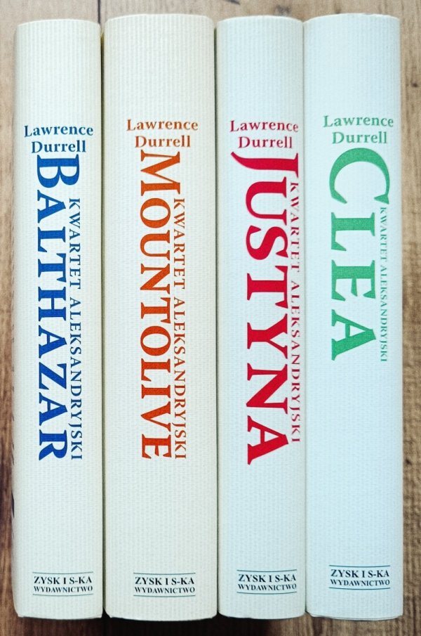 Lawrence Durrell Kwartet aleksandryjski [komplet]