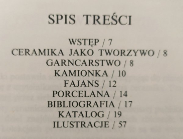 Maria Piątkiewicz-Dereniowa Artystyczna ceramika europejska w zbiorach polskich