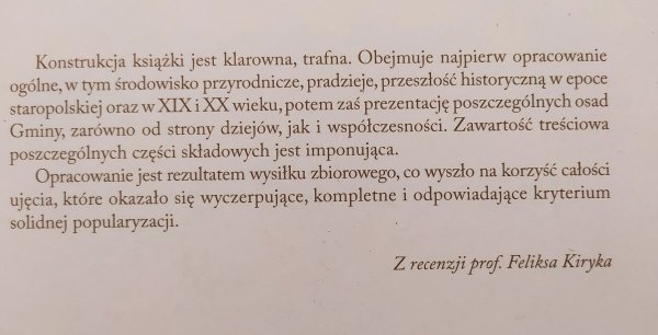 Monografia Gminy Zabierzów red. Piotr Hapanowicz, Stanisław Piwowarski