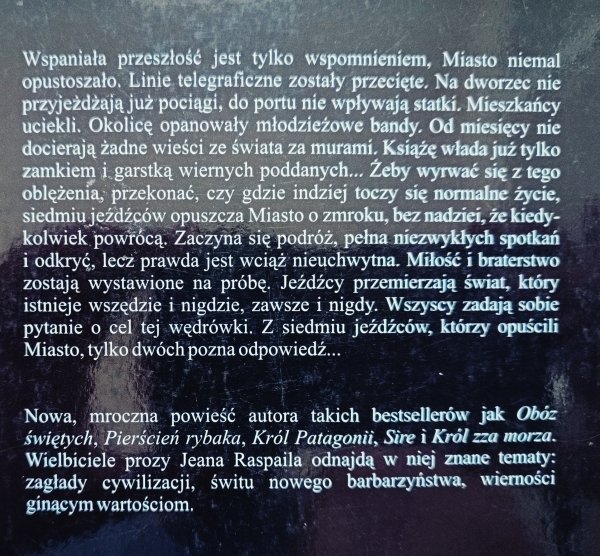 Jean Raspail Siedmiu jeźdźców