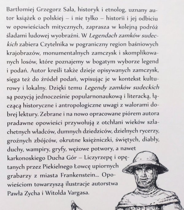 Bartłomiej Grzegorz Sala Legendy zamków sudeckich
