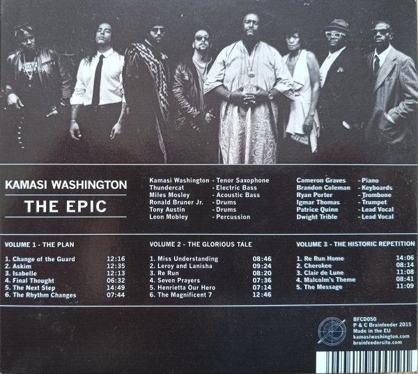 Kamasi Washington The Epic 3CD