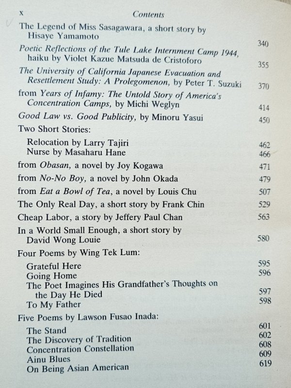 The Big Aiiieeeee!: An Anthology of Chinese-American and Japanese-American Literature