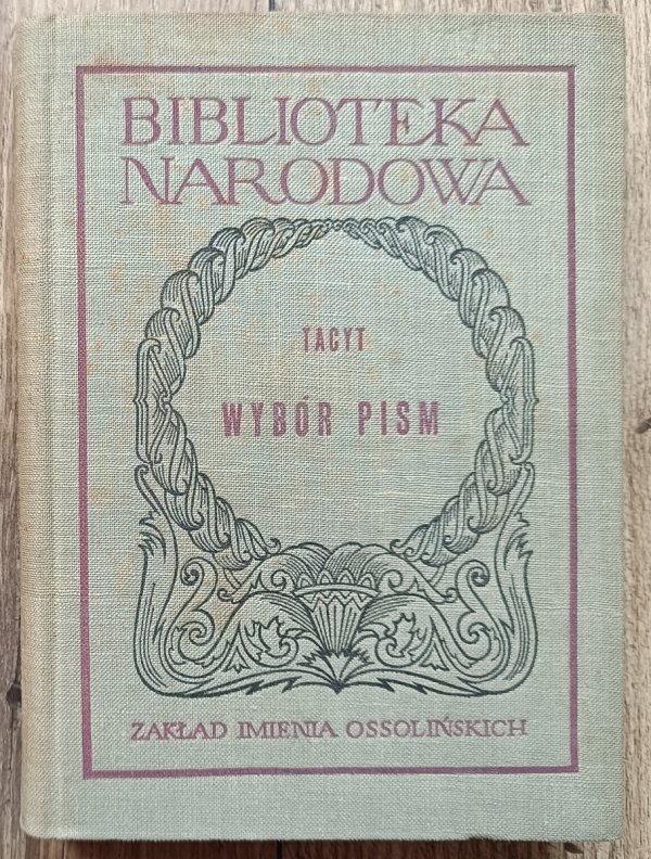 Tacyt Wybór pism BN