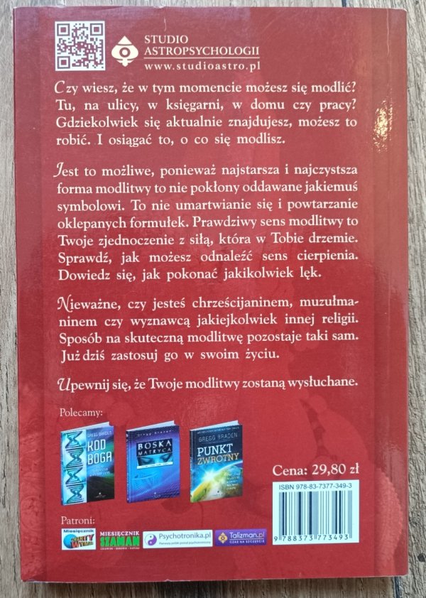 Gregg Braden Tajemnice zagubionej modlitwy