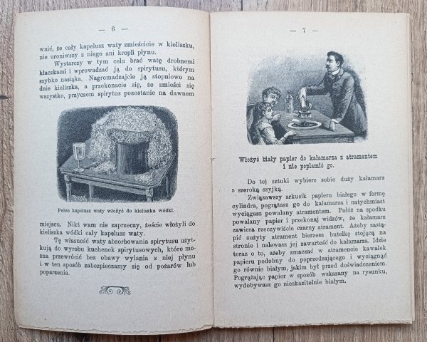 Rozrywki naukowe - zbiór pouczających i ciekawych doświadczeń z dziedziny chemii, fizyki i mechaniki / 1902