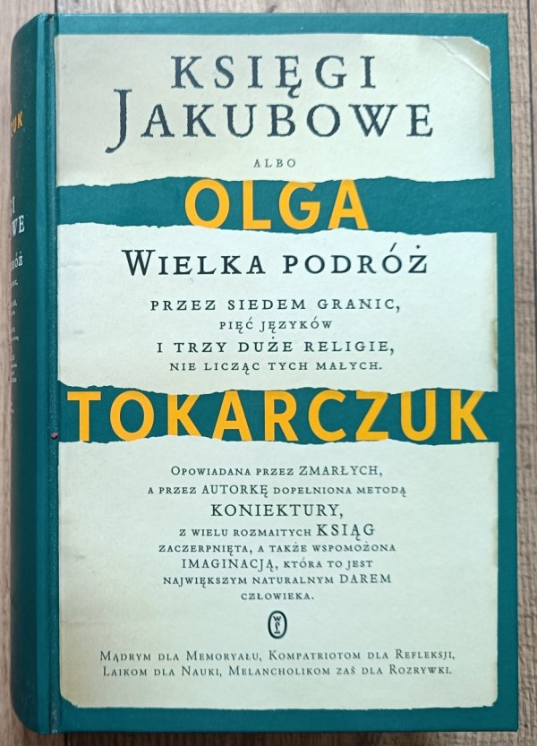 Olga Tokarczuk Księgi Jakubowe