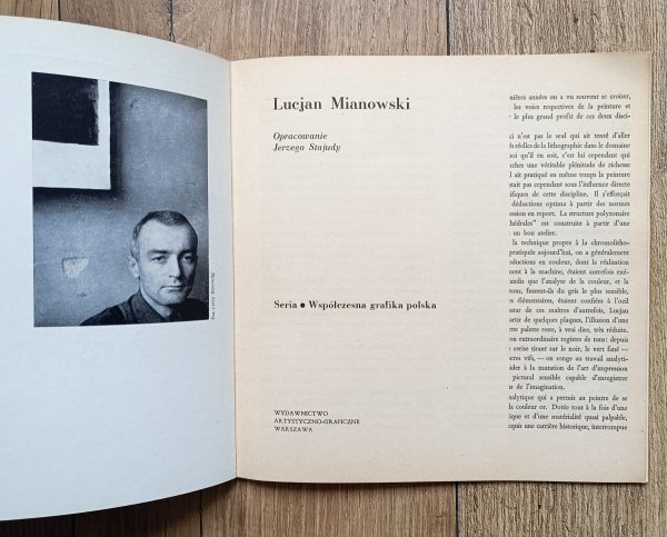 Lucjan Mianowski / Współczesna grafika polska