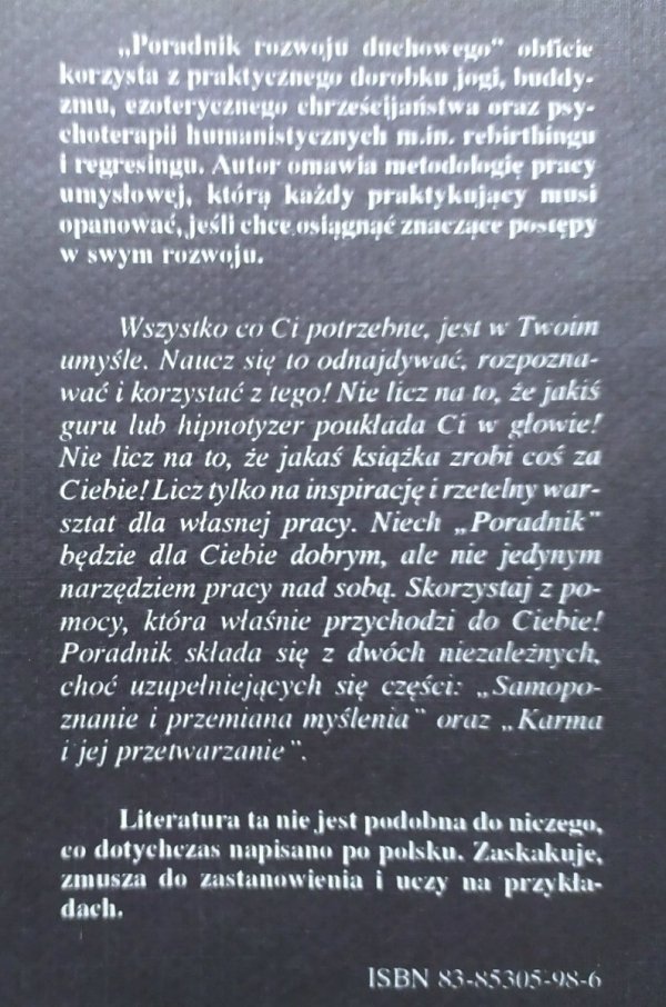 Leszek Żądło Poradnik rozwoju duchowego