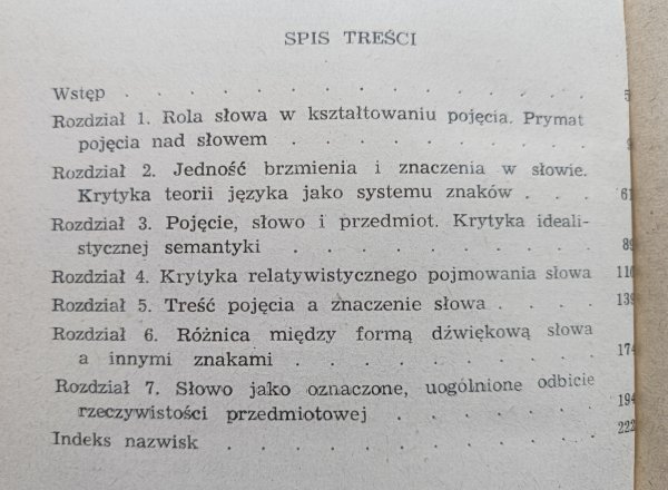 Ł.O. Rieznikow Pojęcie i słowo