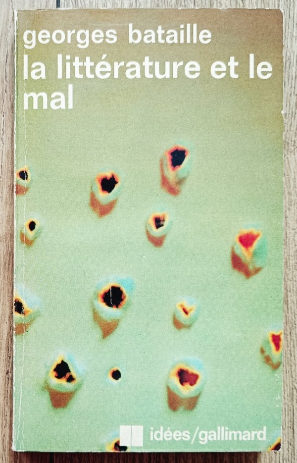 Georges Bataille La Litterature et le Mal: Emily Brontë - Baudelaire - Michelet - Blake - Sade - Proust - Kafka - Genet