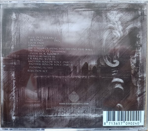 Sick Room 7 Hail Intolerance CD