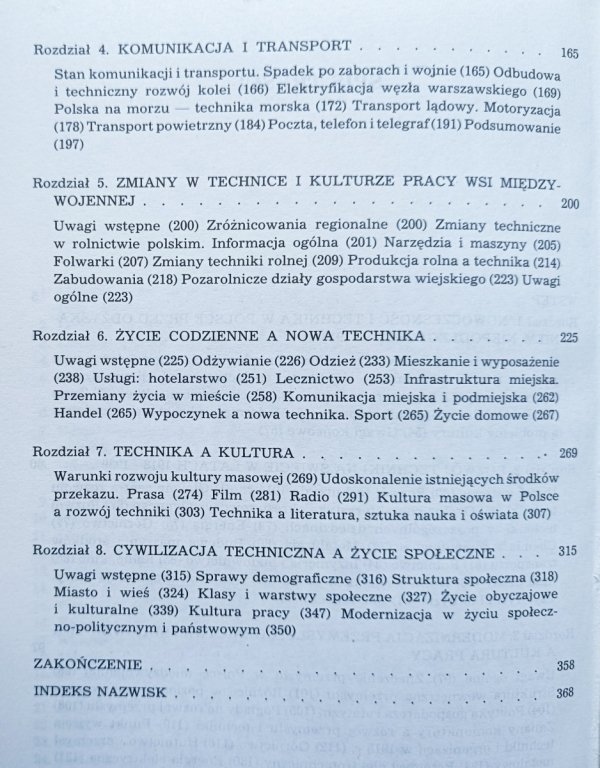 Janusz Żarnowski Polska 1918-1939: praca - technika - społeczeństwo