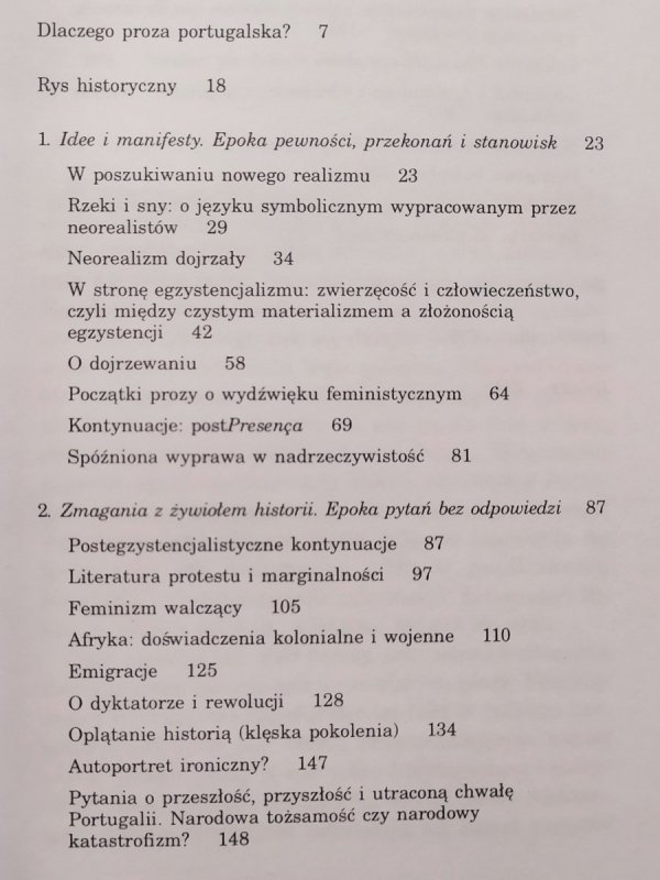 Ewa Łukaszyk Współczesna proza portugalska. Tematy, problemy, obsesje 1939-1999