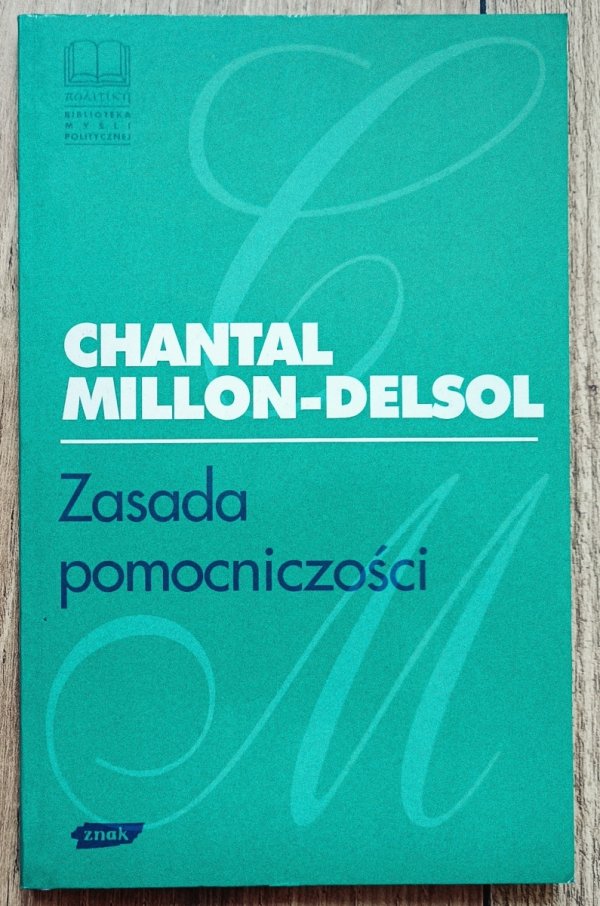 Chantal Millon-Delsol Zasada pomocniczości