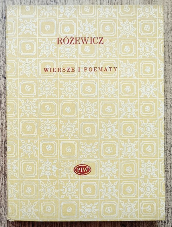 Tadeusz Różewicz Wiersze i poematy